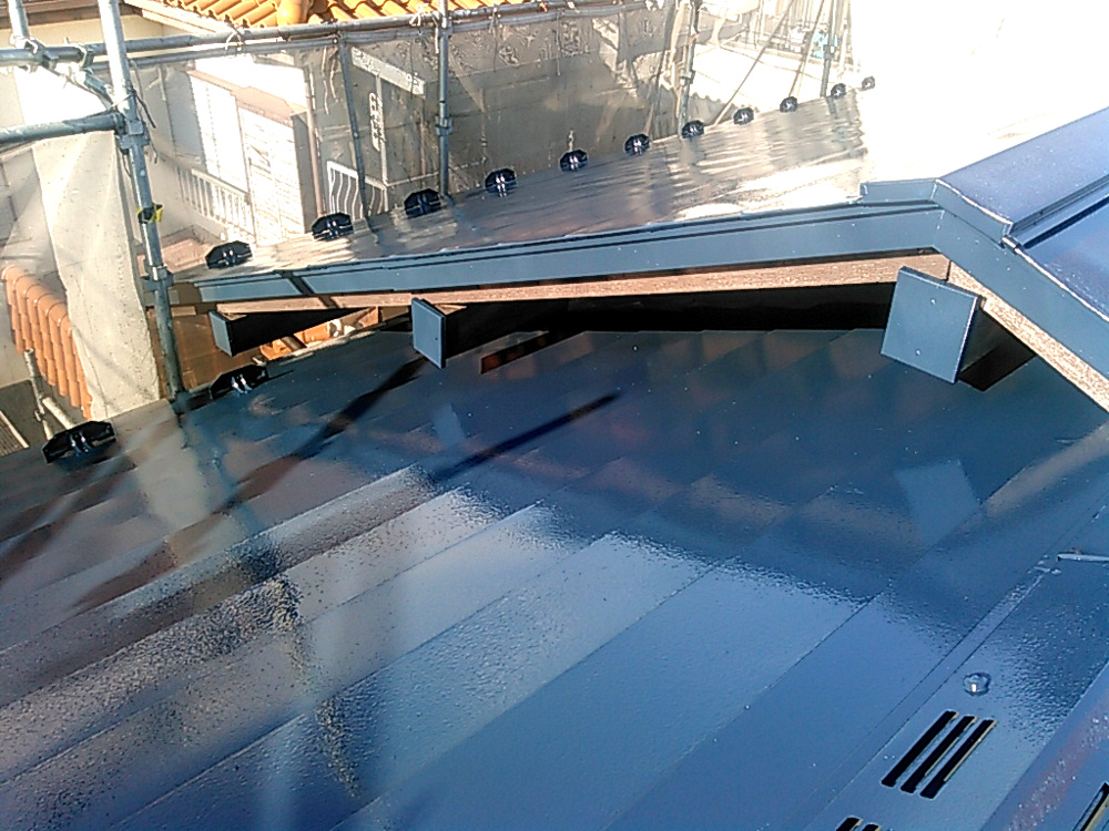 屋根防水塗装工事　after
