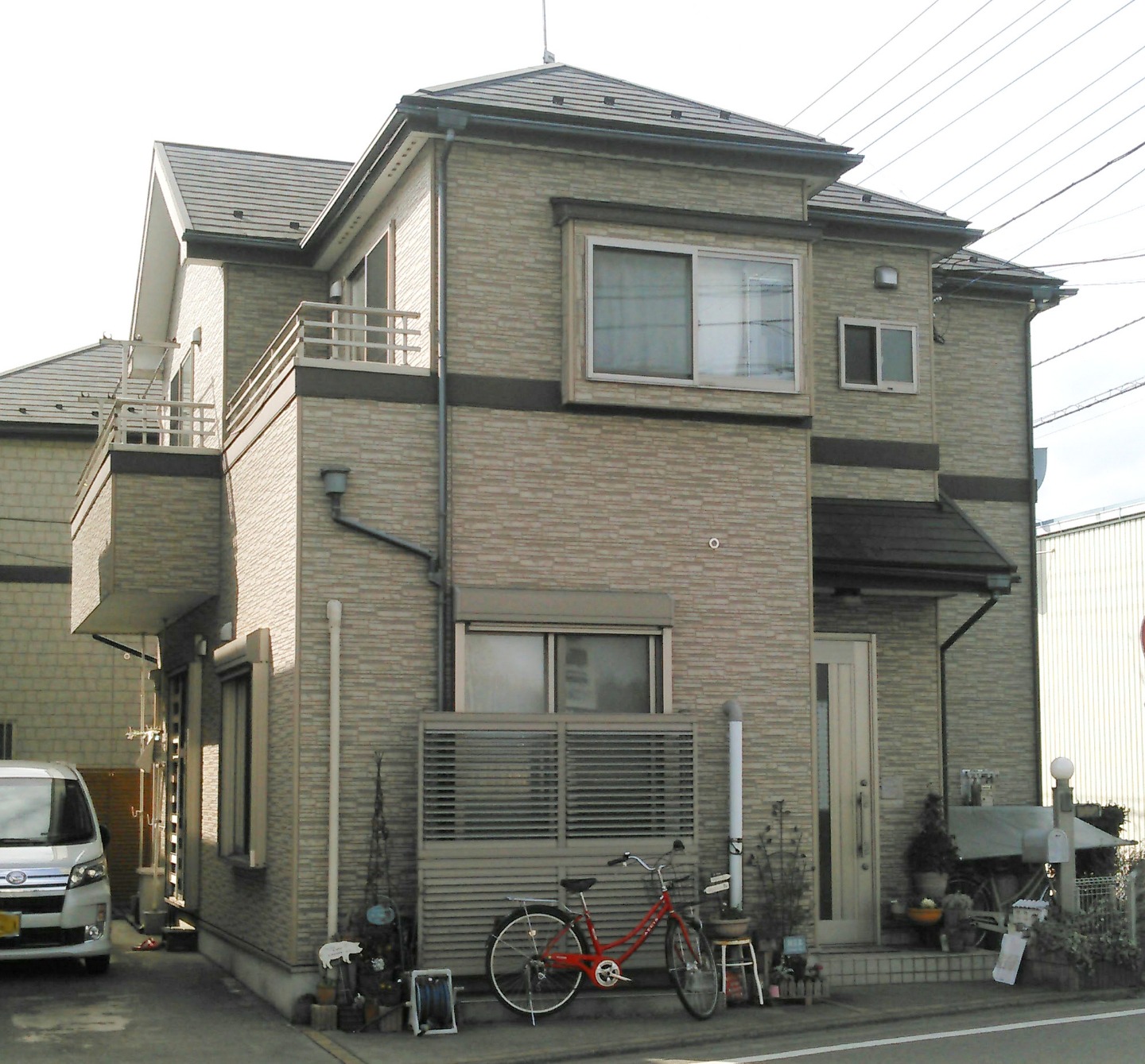 外壁・屋根塗装（シリコン）工事　before