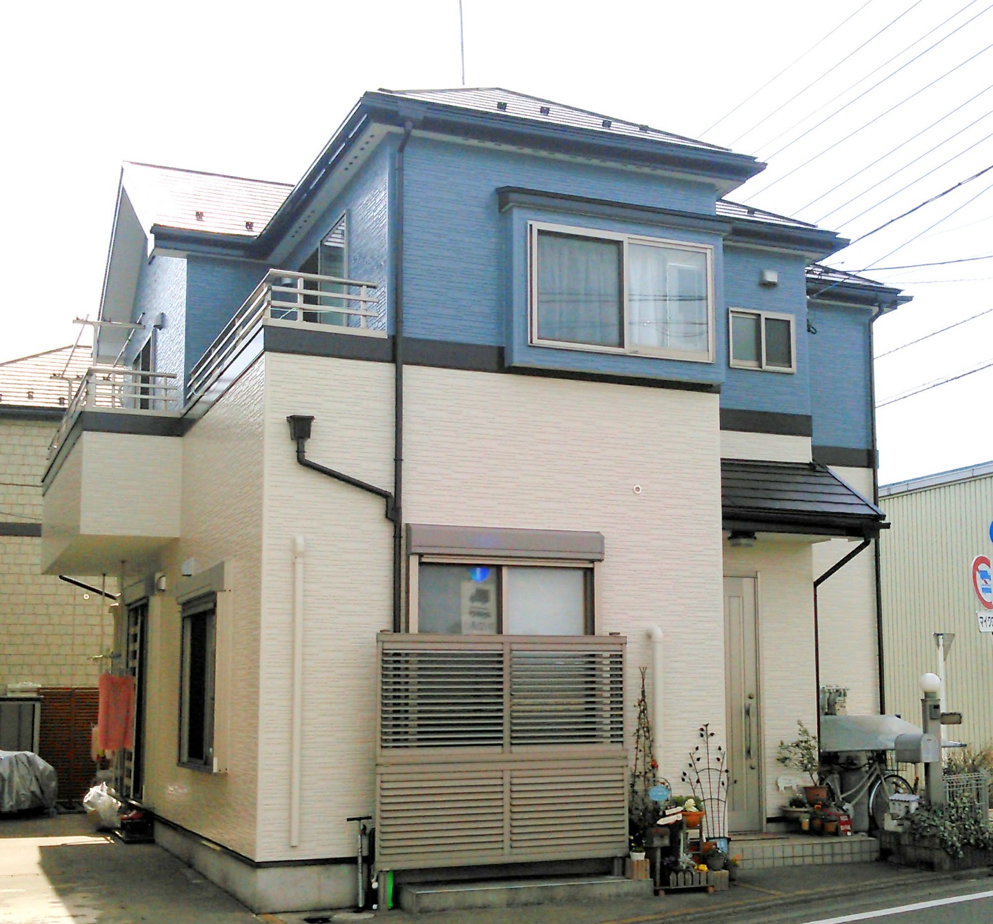 外壁・屋根塗装（シリコン）工事　after