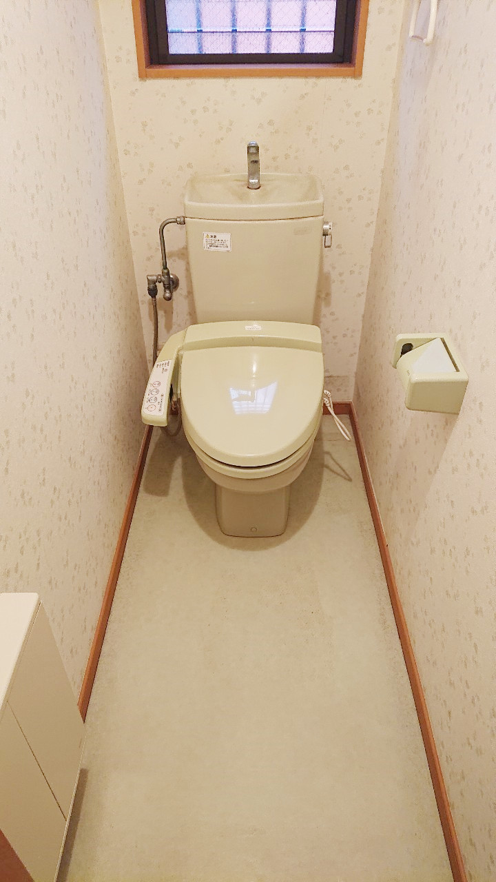 和式トイレ～洋式トイレ交換工事　before