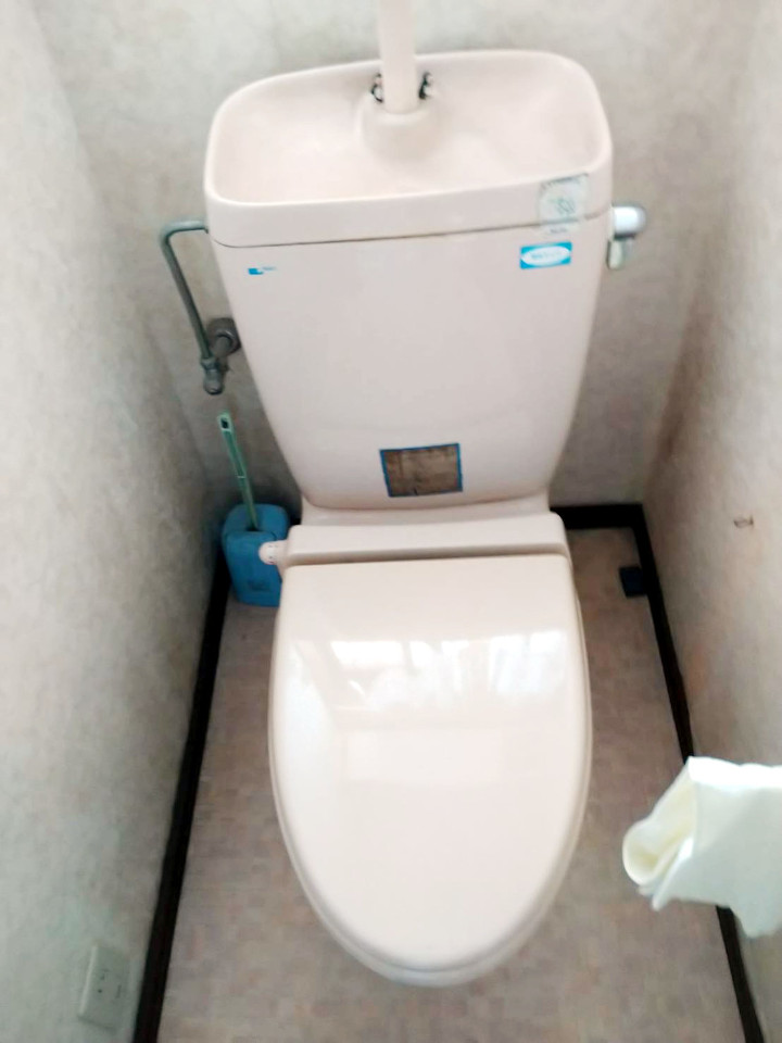 和式トイレ～洋式トイレ交換工事　before
