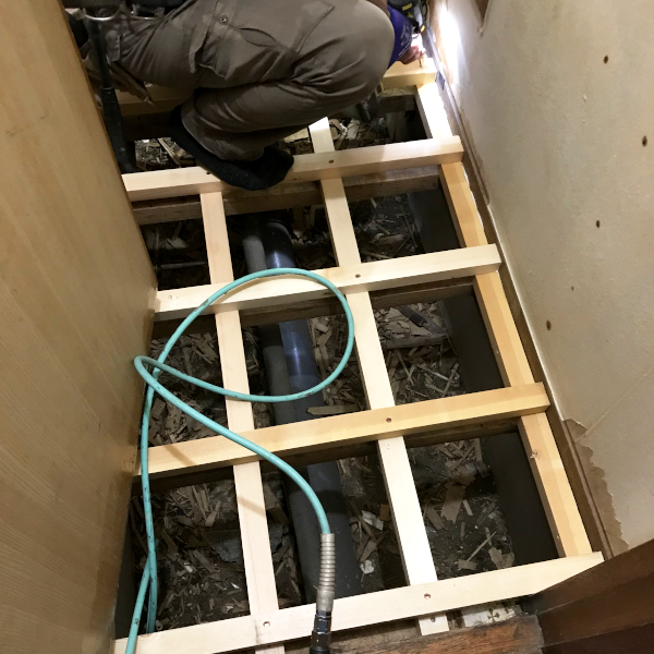 ②施工中