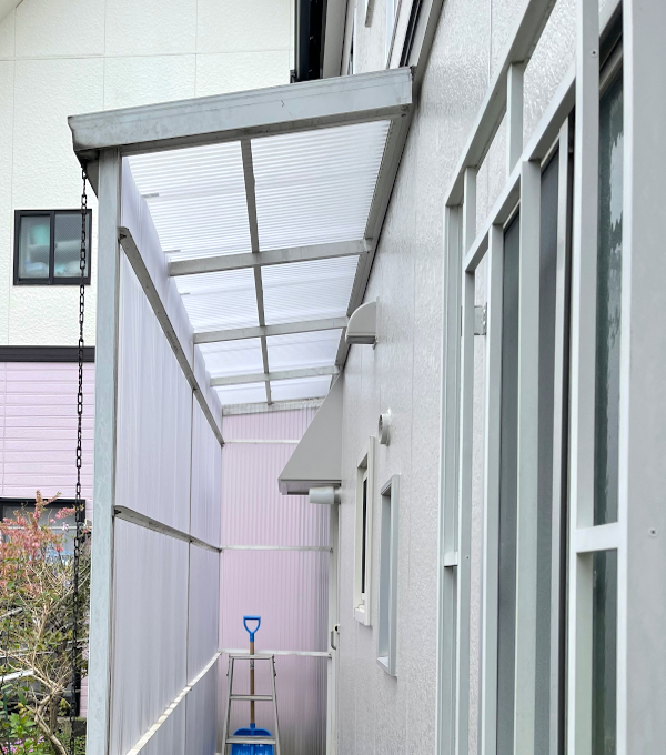 金属屋根葺き替え工事　after