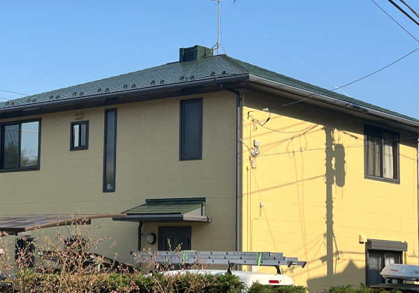 金属屋根葺き替え工事　after