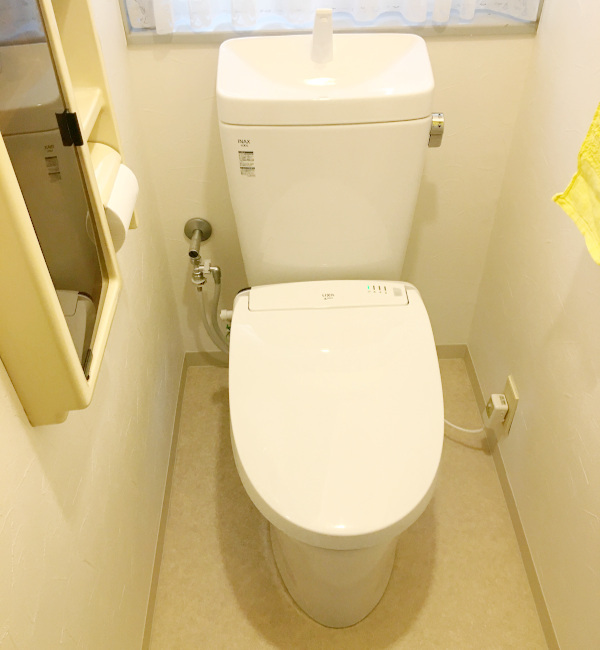 トイレ工事　after
