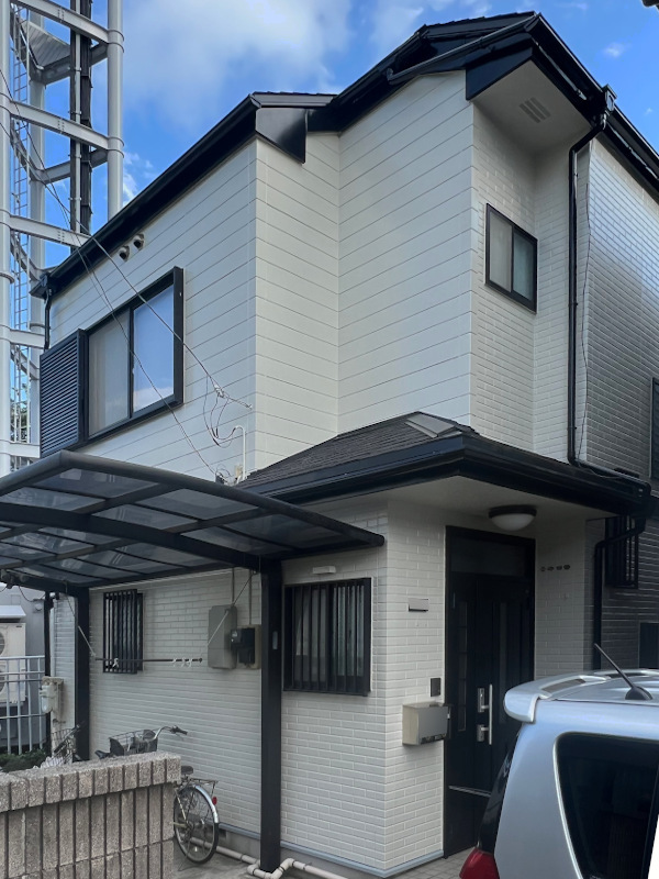 金属屋根葺き替え工事　after