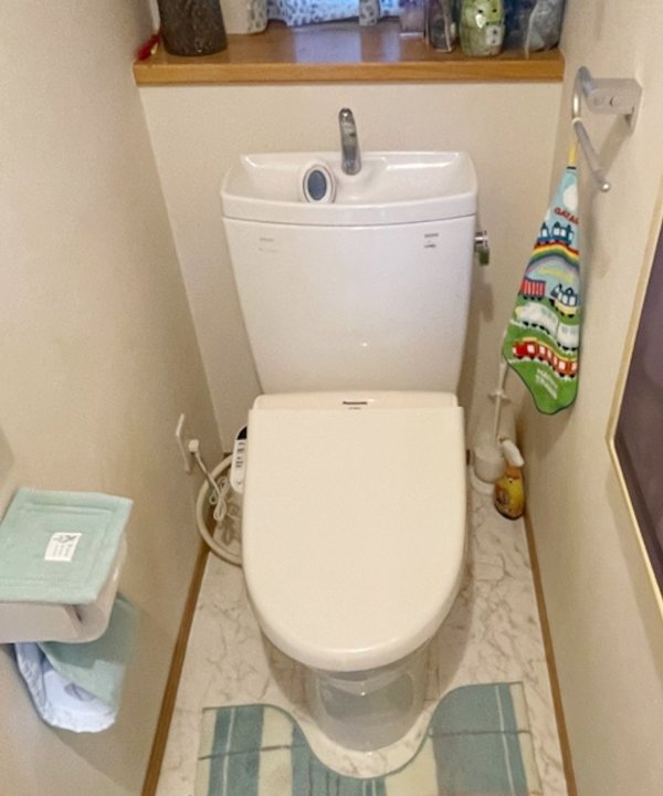 トイレ工事　before