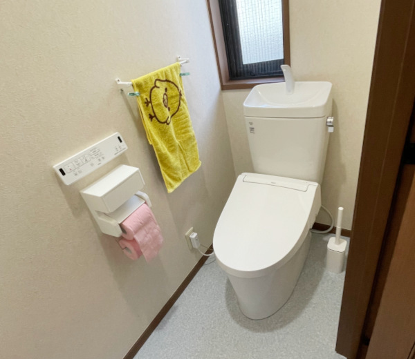 トイレ工事　after