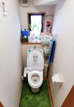 トイレ工事　before