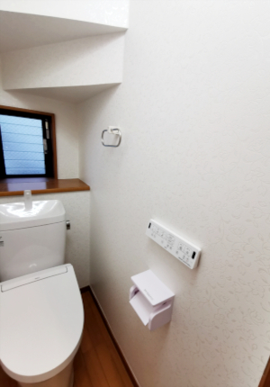 トイレ工事　after