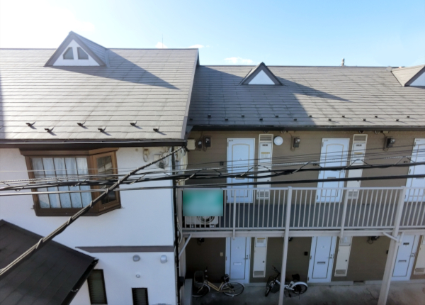 金属屋根葺き替え工事　before