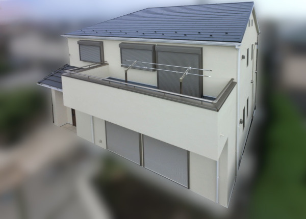 金属屋根葺き替え工事　after
