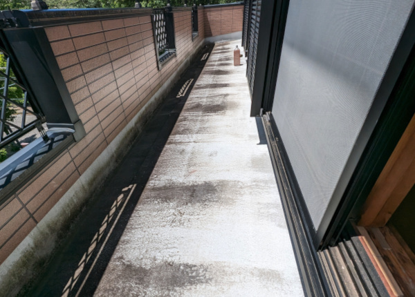 金属屋根葺き替え工事　before