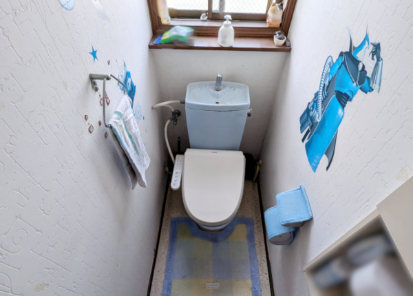 トイレ工事　before