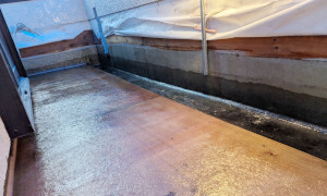 金属屋根葺き替え工事　before
