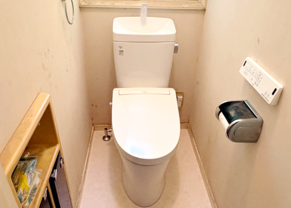 トイレ工事　after