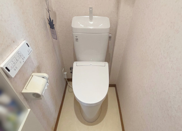 トイレ工事　after