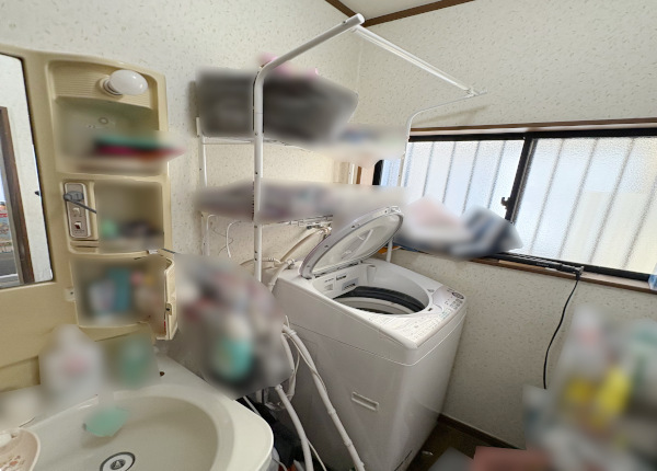 洗面改修工事　before