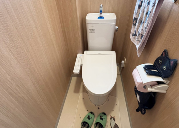トイレ工事　after