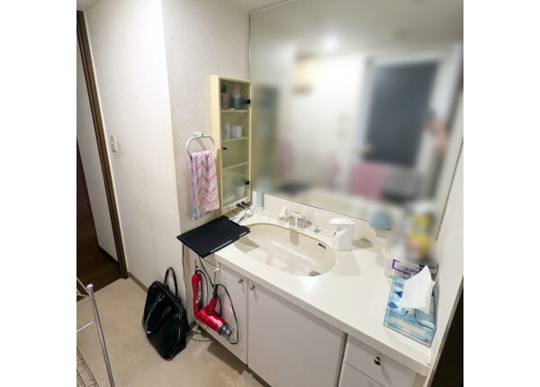 洗面改修工事　before