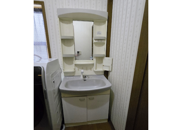 洗面改修工事　before