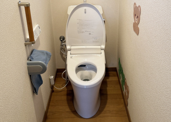 トイレ工事　after
