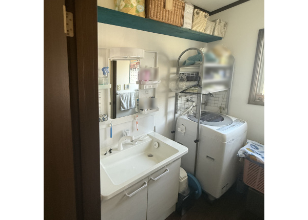 洗面改修工事　before