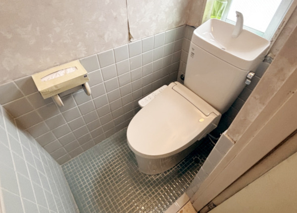 トイレ工事　after