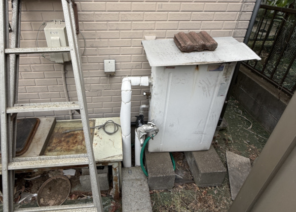 給湯器　before