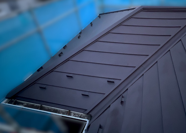 金属屋根葺き替え工事　after