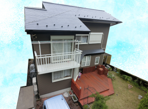 金属屋根葺き替え工事　after