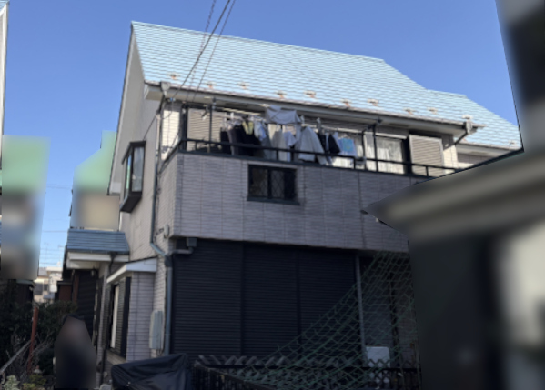 金属屋根葺き替え工事　before
