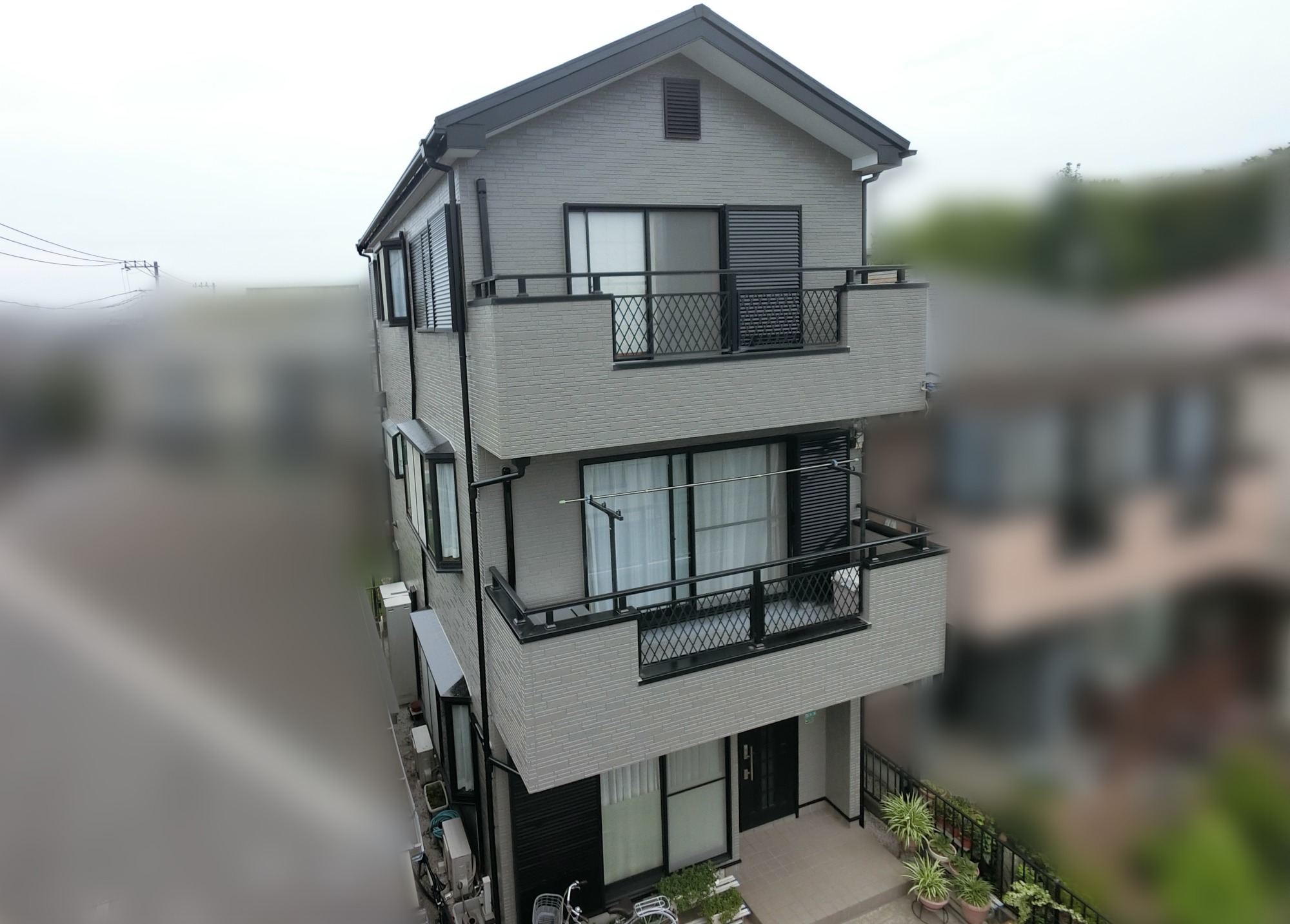 金属屋根葺き替え工事　after