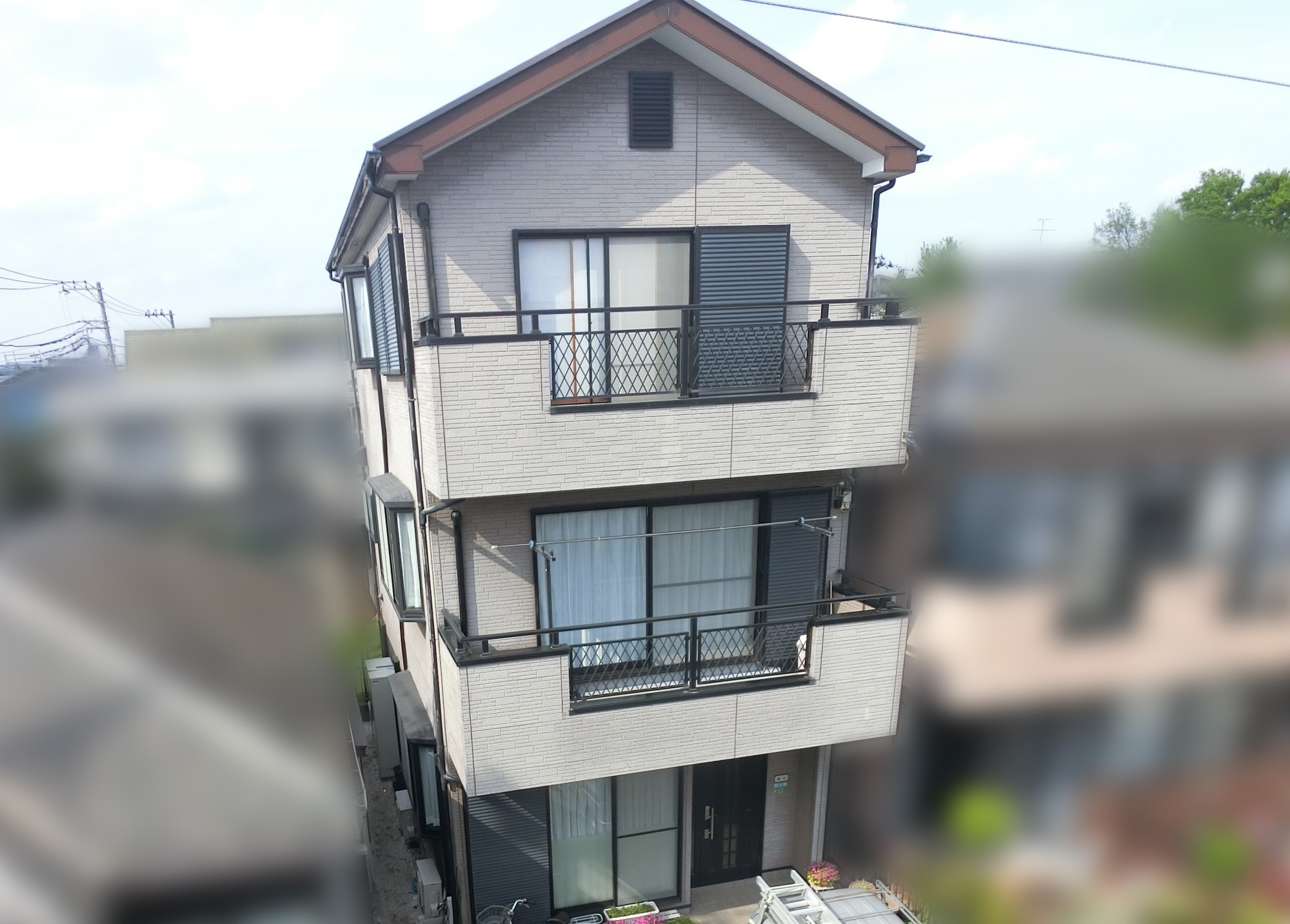 金属屋根葺き替え工事　before